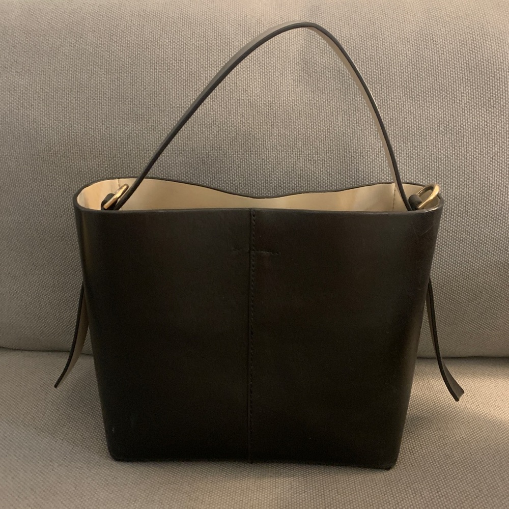 & other stories black leather bag